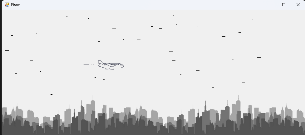 2D plane game screenshot